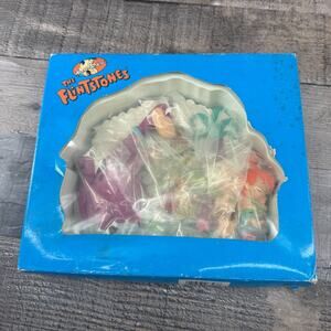 Vintage The Flinstones Picture Frame Dino Bam Bam Pebbles Hanna Barbera 1993